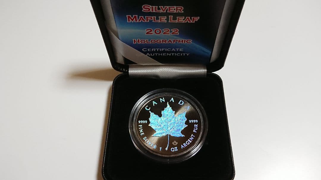 浩*一様 メイプルリーフ・ホログラム (シルバープルーフ) 500枚限定品