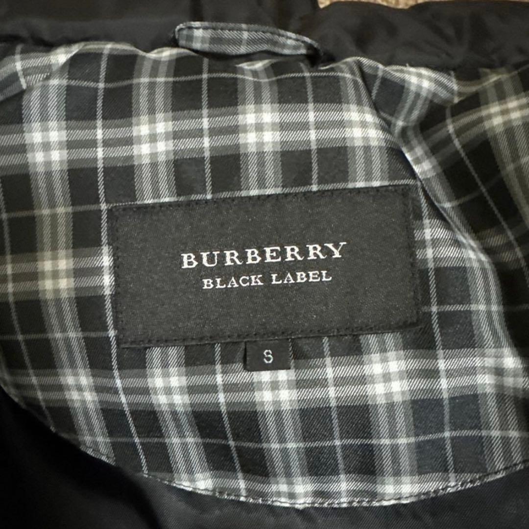 美品 バーバリー 2WAY ダウンジャケット ダウンベスト ブラック