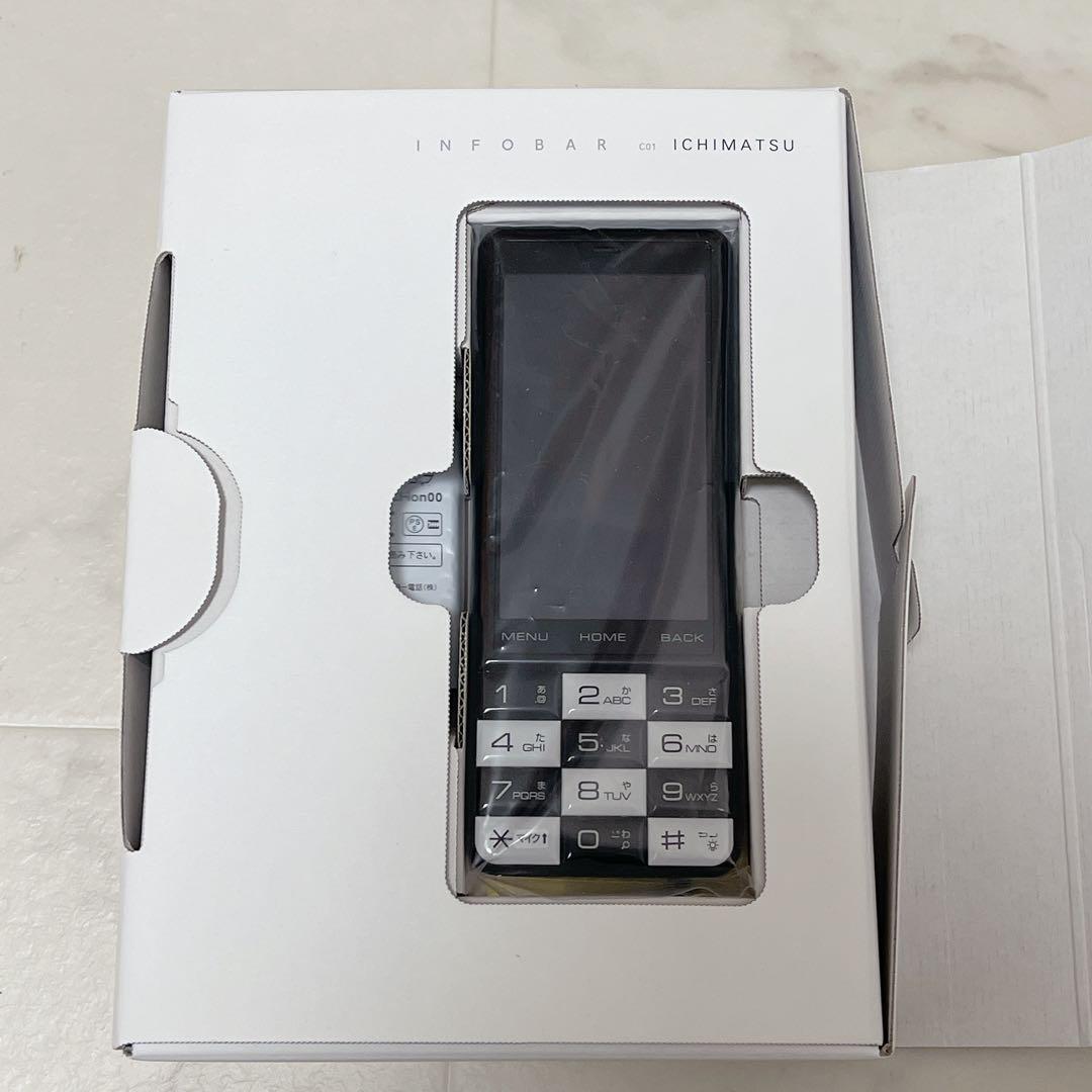 新品未使用　INFOBAR ICHIMATSU C01　インフォバー　イチマツ