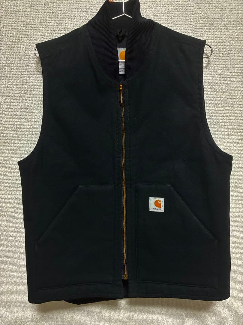 Carhartt カーハート ダックベスト ブラック 黒 メキシコ製