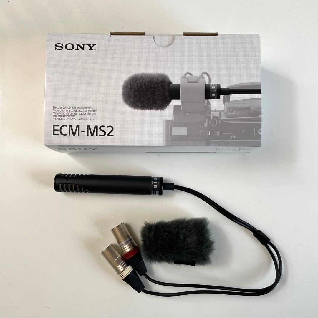 【新品未使用】ソニー ステレオショットガンマイク ECM-MS2