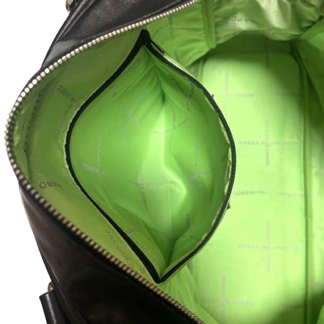 ジャックルコー　リスボン　ボストンバッグ　レザー　ブラック　A4収納可 保護袋