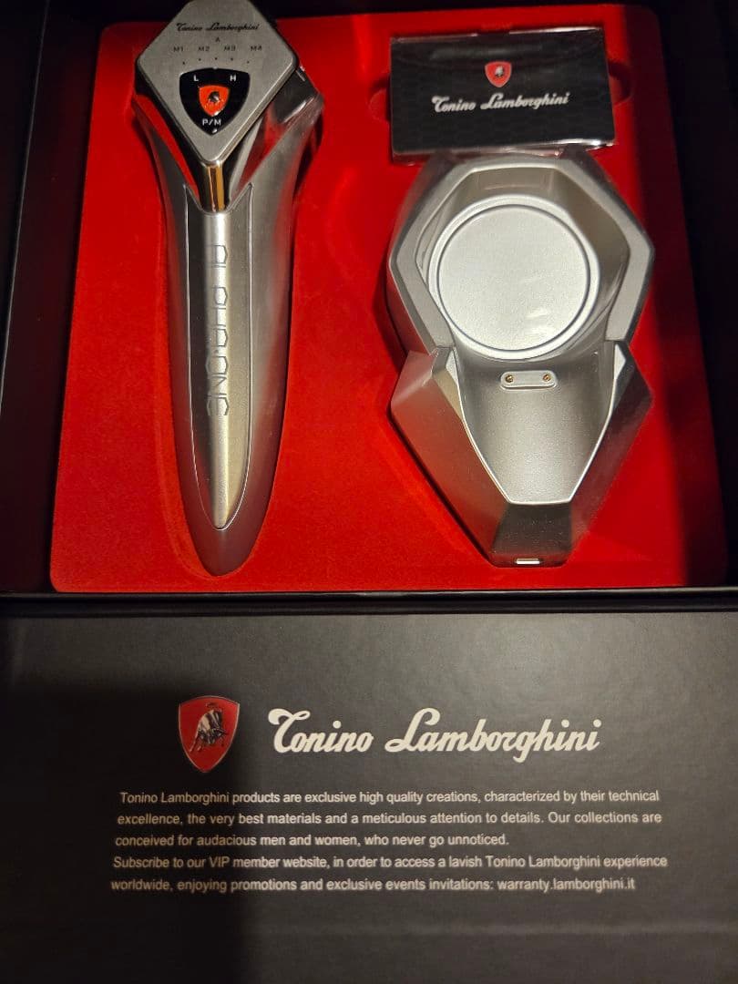 【美品】トニーノランボルギーニ　アルファワンALPHA ONE 美顔器