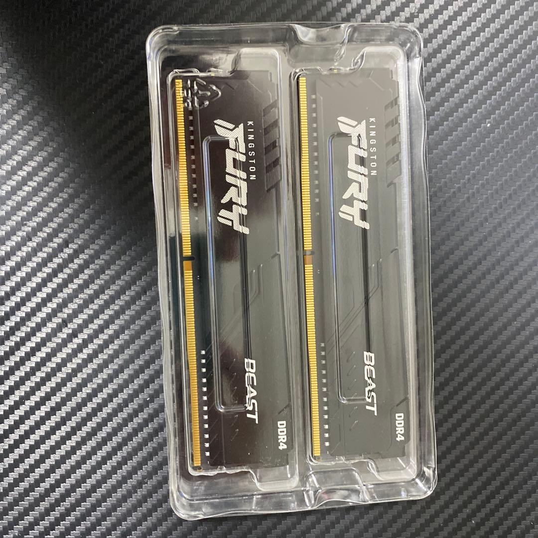 KingstonDDR4 26662*8Gメモリ R5 5600x +b760