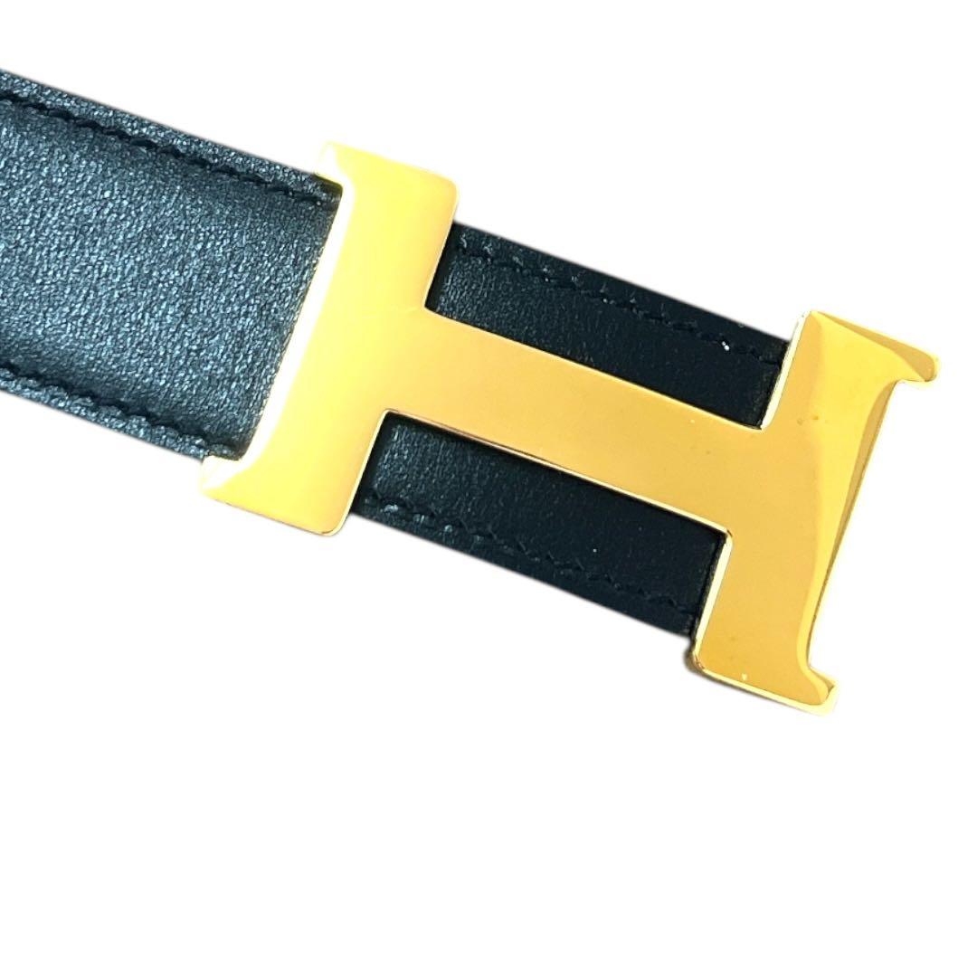 【極美品】HERMES コンスタンス ブラック Hバックル ゴールド サイズ65