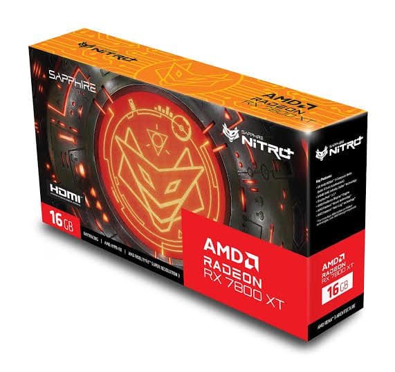 グラフィックボード・グラボ・ビデオカード SAPPHIRE NITRO+ AMD RADEON 7800XT