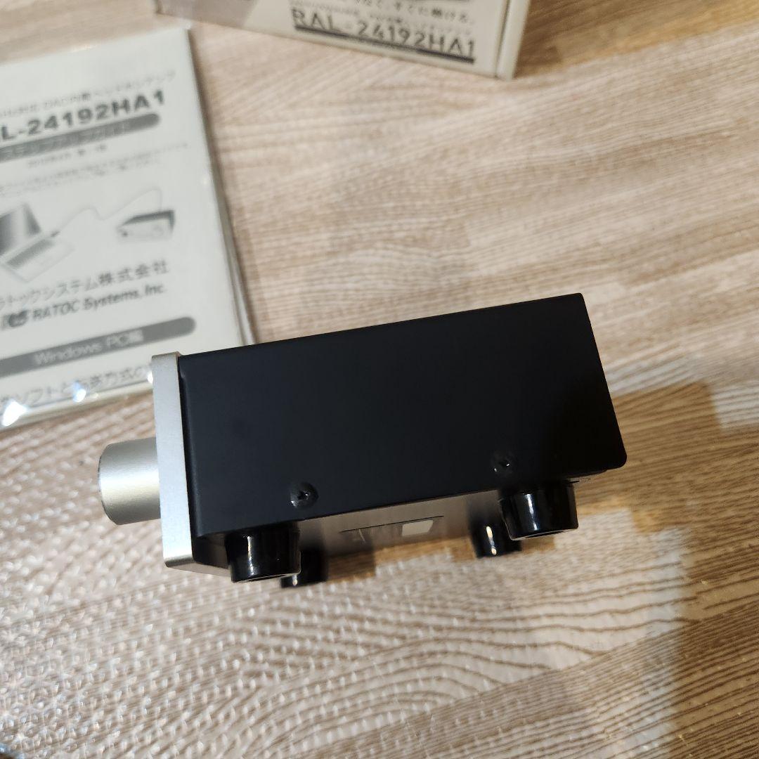 DAC内蔵ヘッドホンアンプ/RATOC RAL-24192HA1