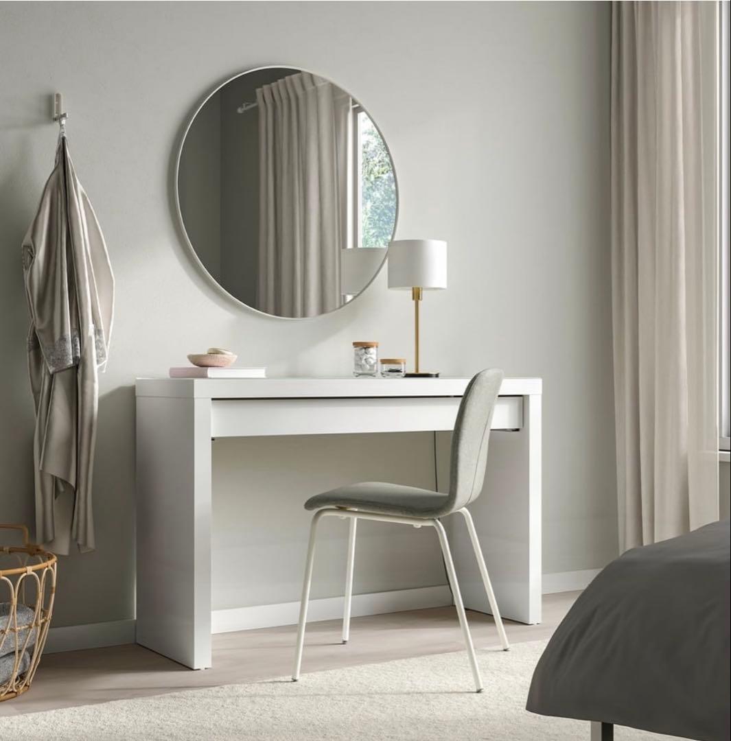 IKEA イケア　ドレッサー　MALM マルム　ホワイト