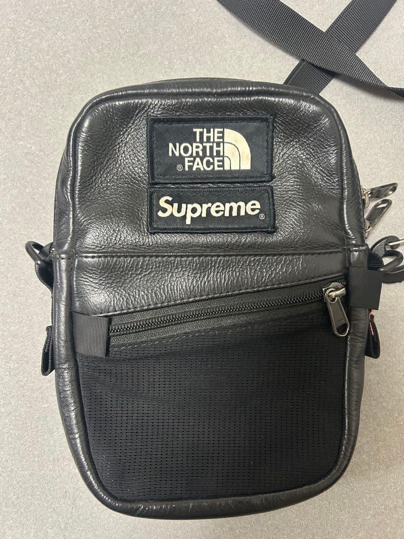 Supreme × THE NORTH FACE ショルダーバッグ ブラック