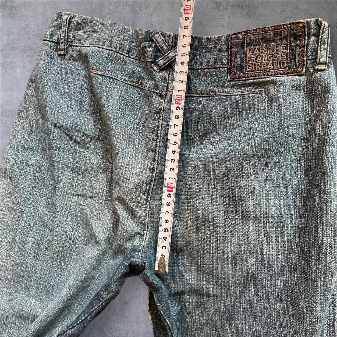超貴重 名作 マリテフランソワジルボー ブーツカット デニム フレアデニム