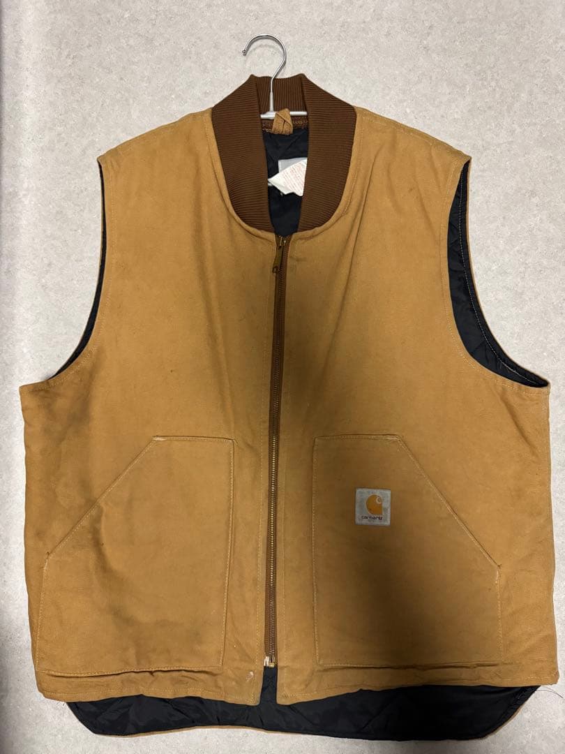 90s. カーハートCarhartt ダッグベスト USA製　ヴィンテージ