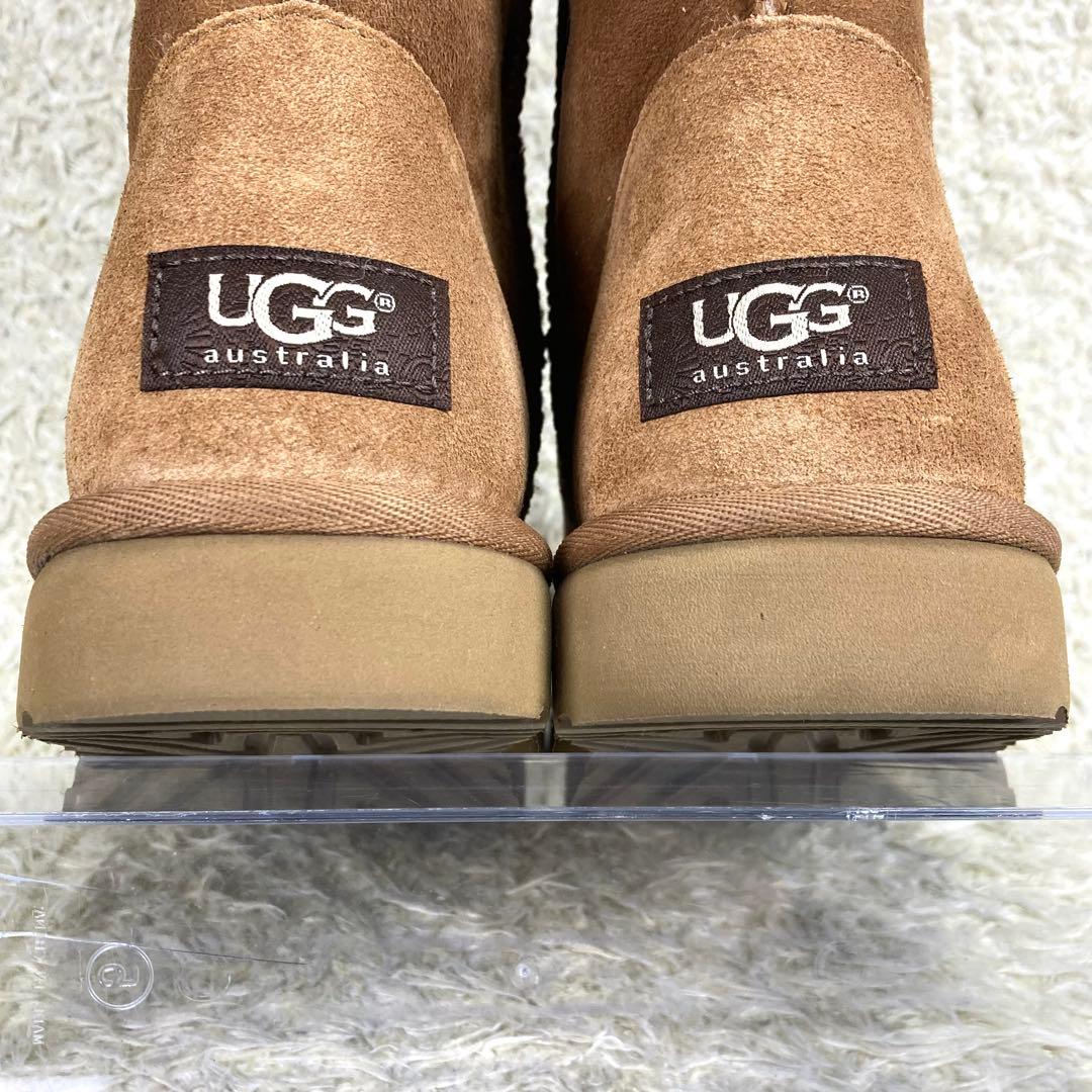 『未使用級』UGG アグ ムートンブーツ クラシック ショート 2 ボア 24