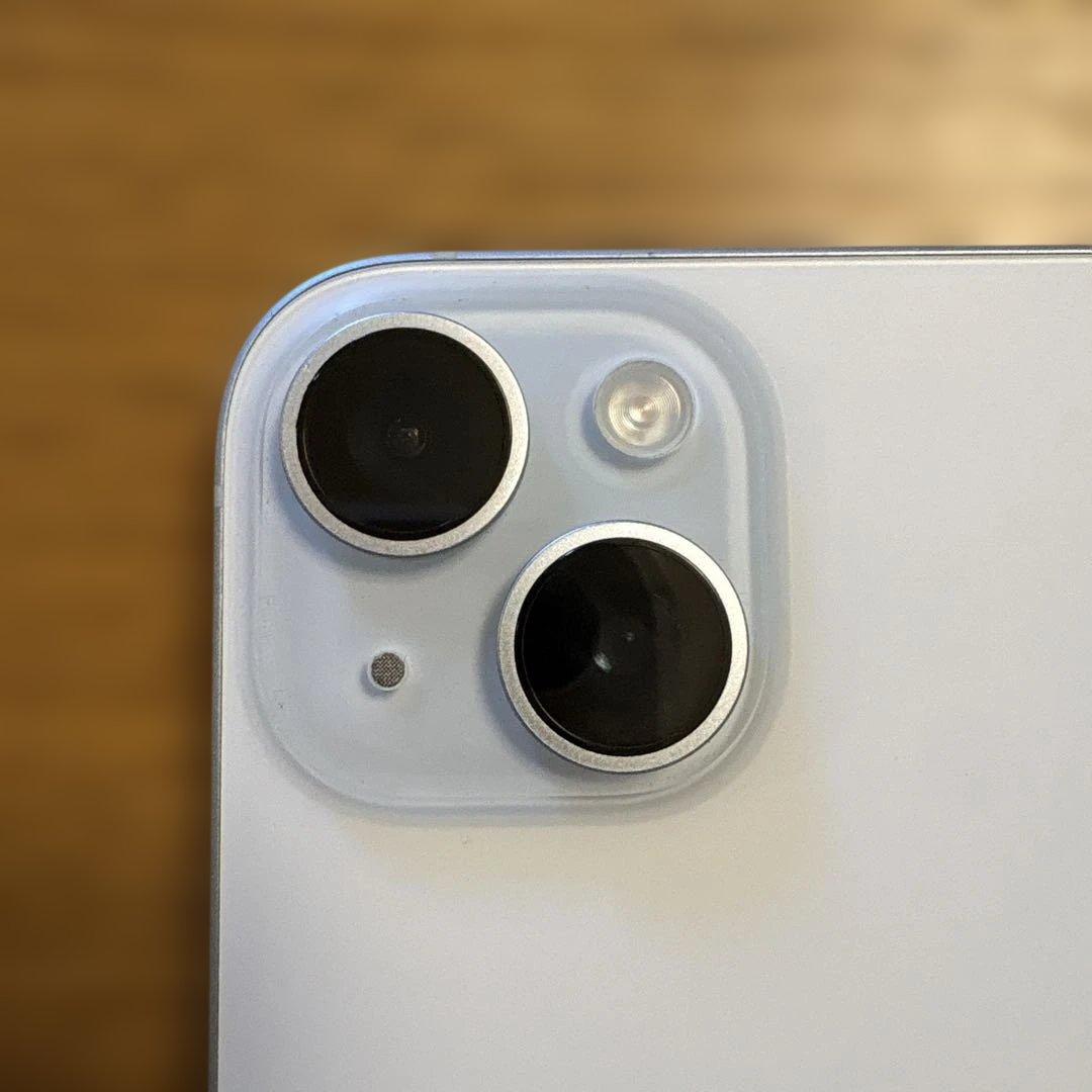 iPhone15 本体 ブルー 256GB 中古 バッテリー82% 残債なし