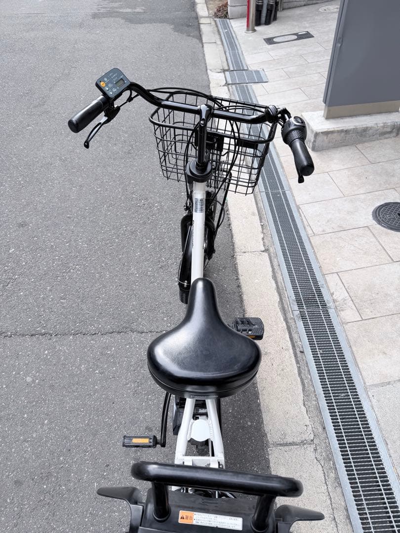大阪府　子供乗せ　パナソニック　電動自転車　チャイルドシート付き