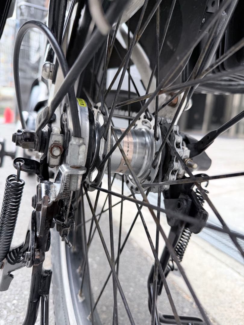 大阪府　子供乗せ　パナソニック　電動自転車　チャイルドシート付き