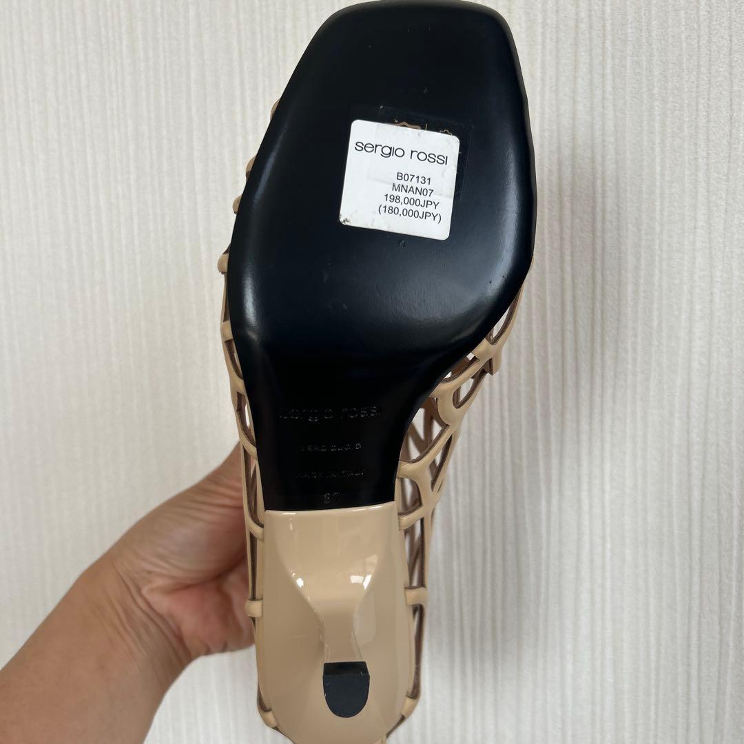 定価198000円 【Sergio Rossi】sr Mermaidサンダル37