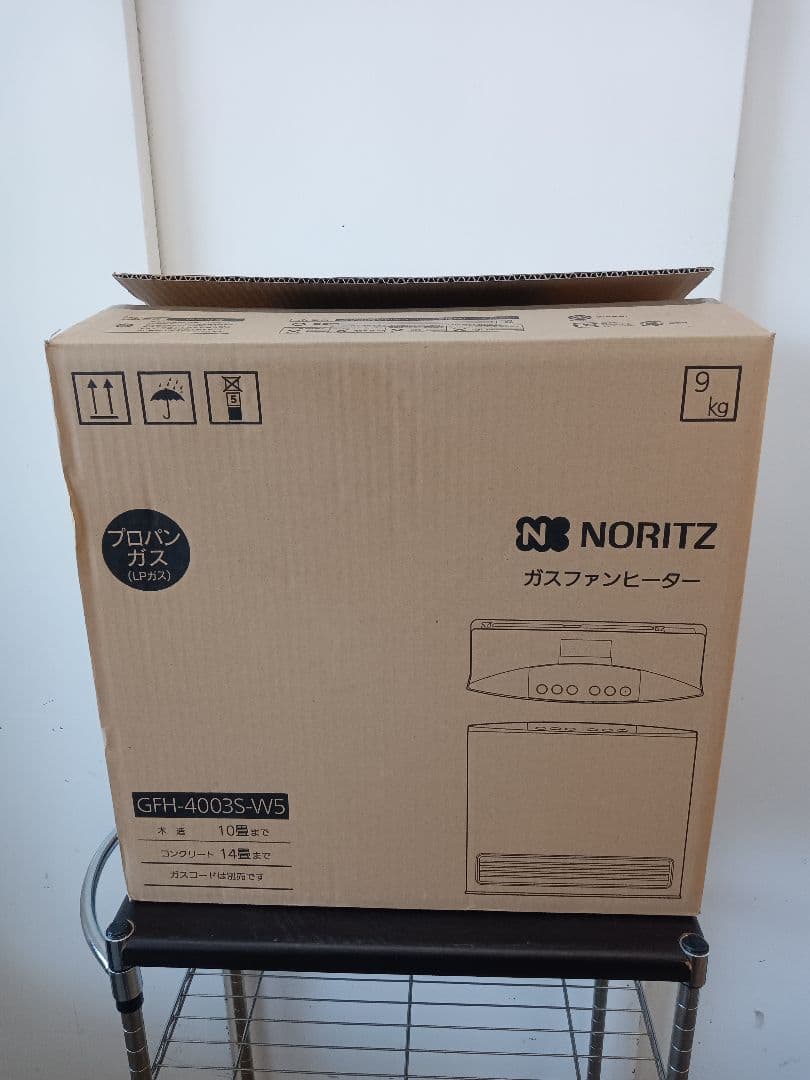 T276 ガスファンヒーター　ノーリツ　LPガス用