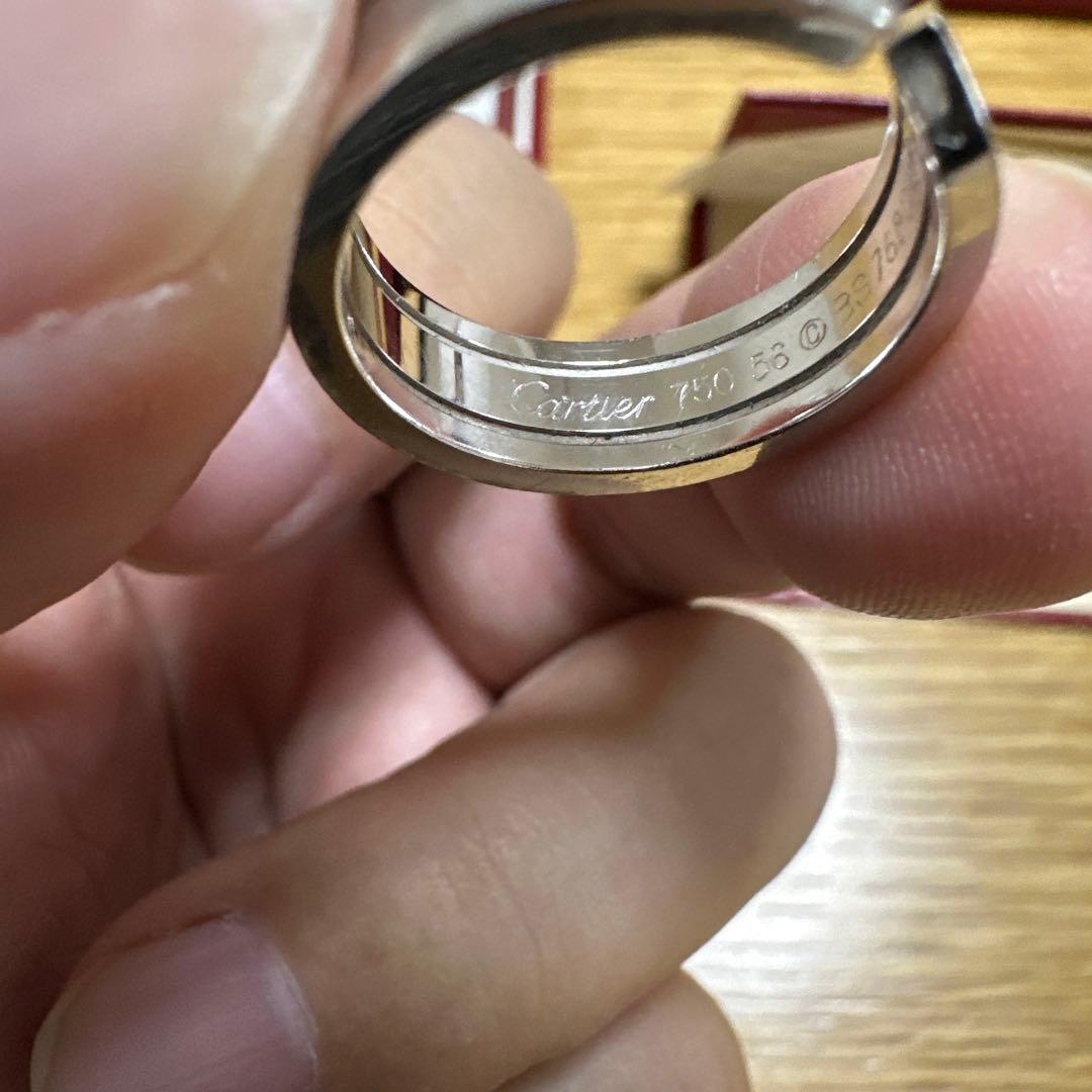 Cartier C2リング 750ゴールド サイズ56