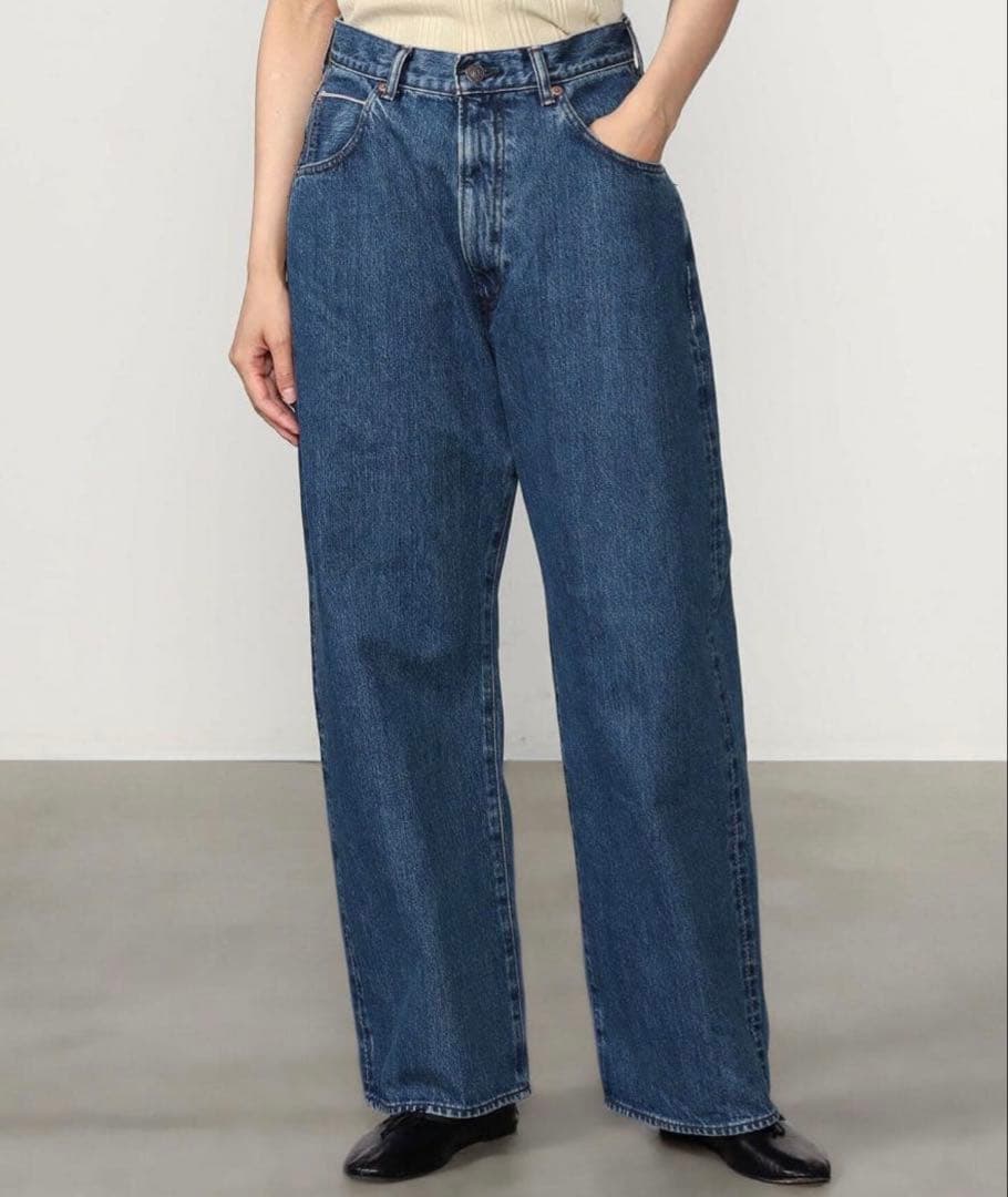 ザ シンゾーン 23SS ビショップ 別注 ハイウエスト デニムパンツ 36