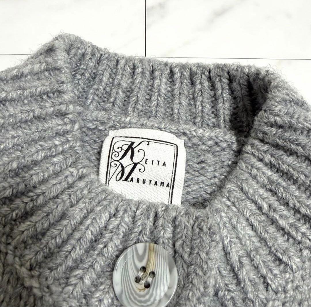 【美品】完売品✨️セブンテン フラワー 刺繍 ニット カーディガン ケイタマルヤマ