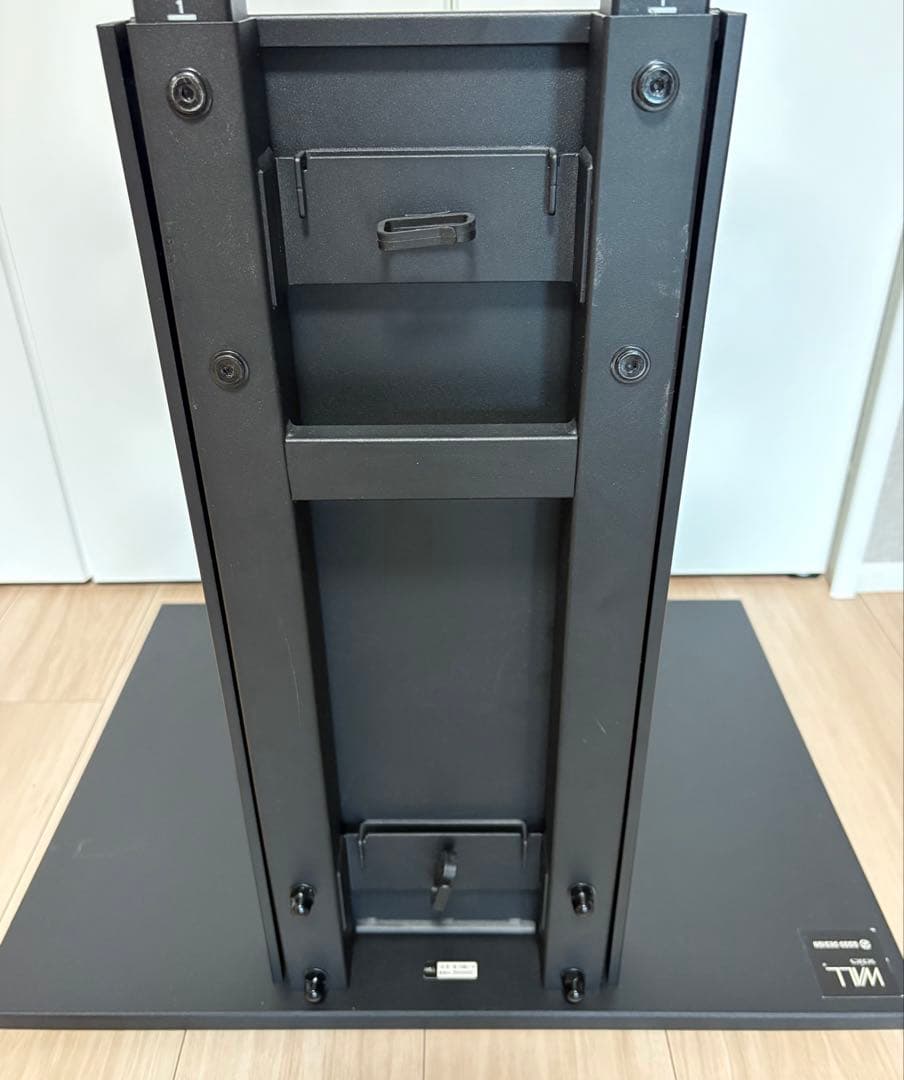 EQUALS 壁寄せテレビスタンド WALL V2 ロータイプ オールブラック