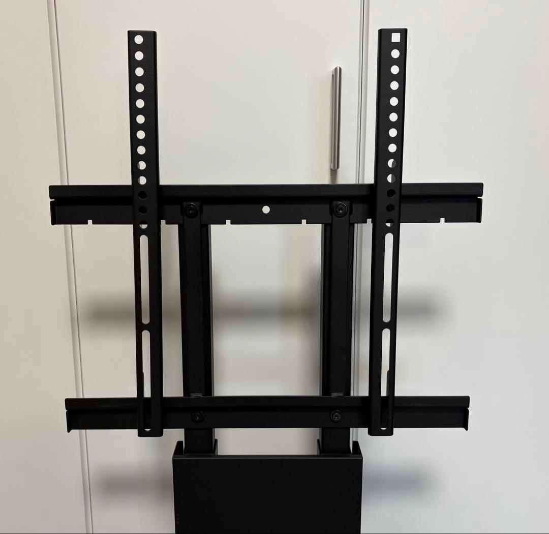 EQUALS 壁寄せテレビスタンド WALL V2 ロータイプ オールブラック