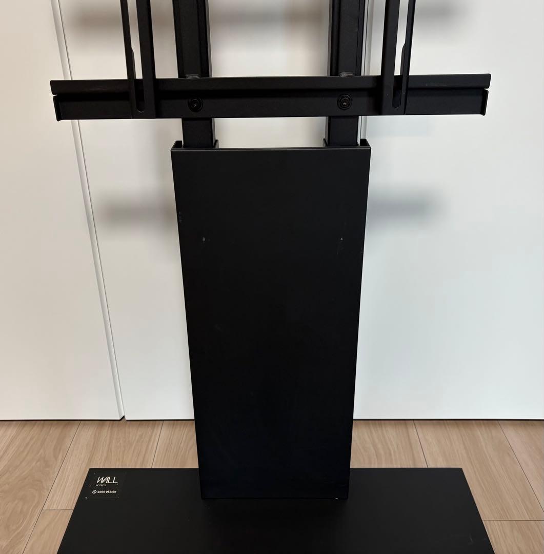 EQUALS 壁寄せテレビスタンド WALL V2 ロータイプ オールブラック