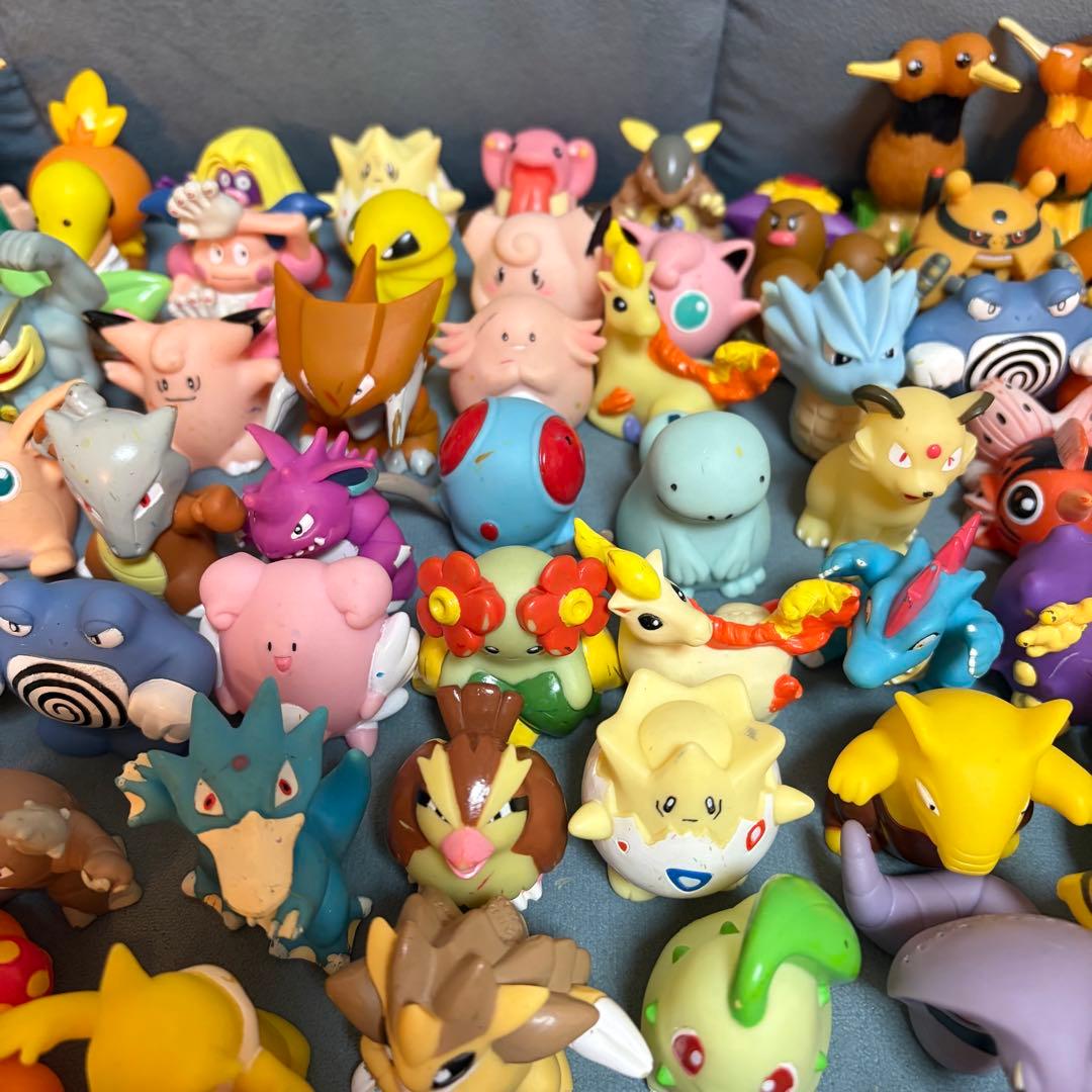 【ポケモン】初期 指人形・フィギュア・ソフビ 大量セット！ 絶版・希少品多数！