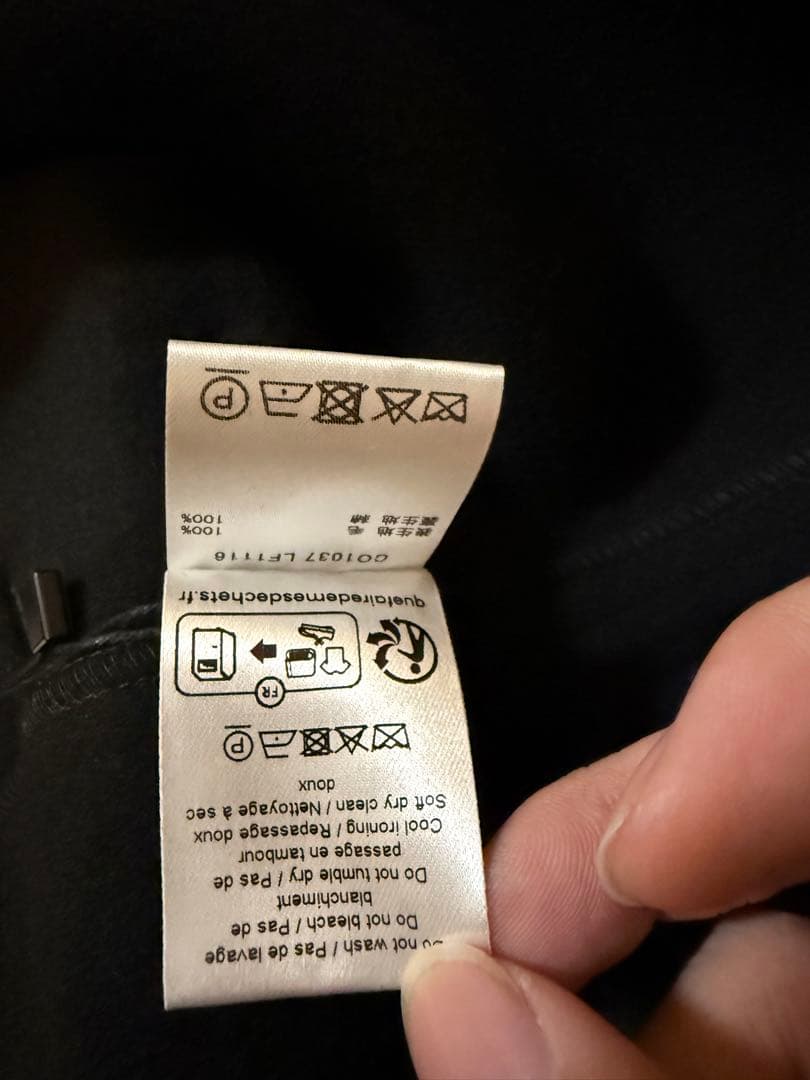 Lemaire wrap coat 25AW サイズS ラップコート