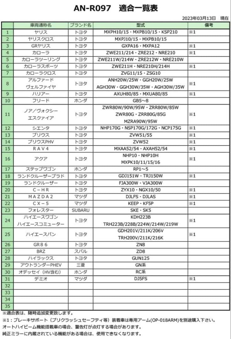 【日本製】KEIYO ミラー型ドラレコ AN-R097 専用アーム2本付