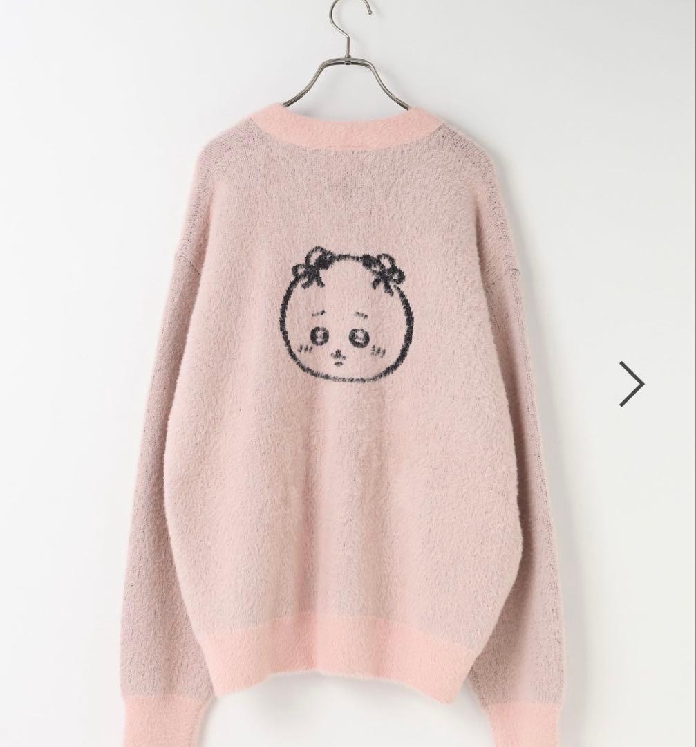 ちいかわ　ニットカーディガン　ローリーズファーム