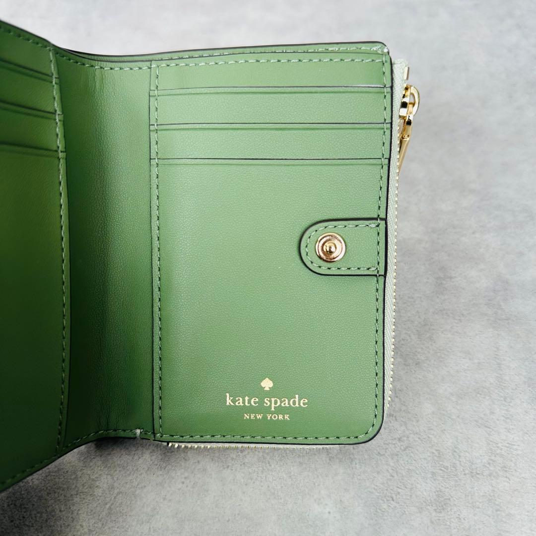 ケイトスペード マディソン フォレスト ブルーム アップリケ ウォレット