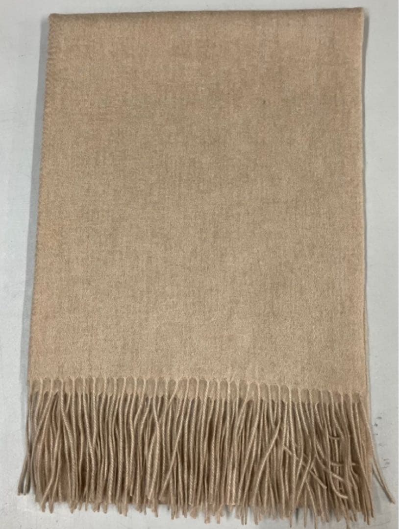 フワフワ しっとり無染色 カシミア ストール超大判 ZARUD ベージュ新品