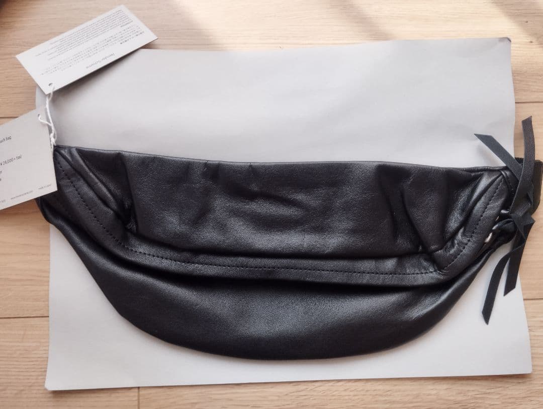 Hender Scheme waist pouch black 新品未使用