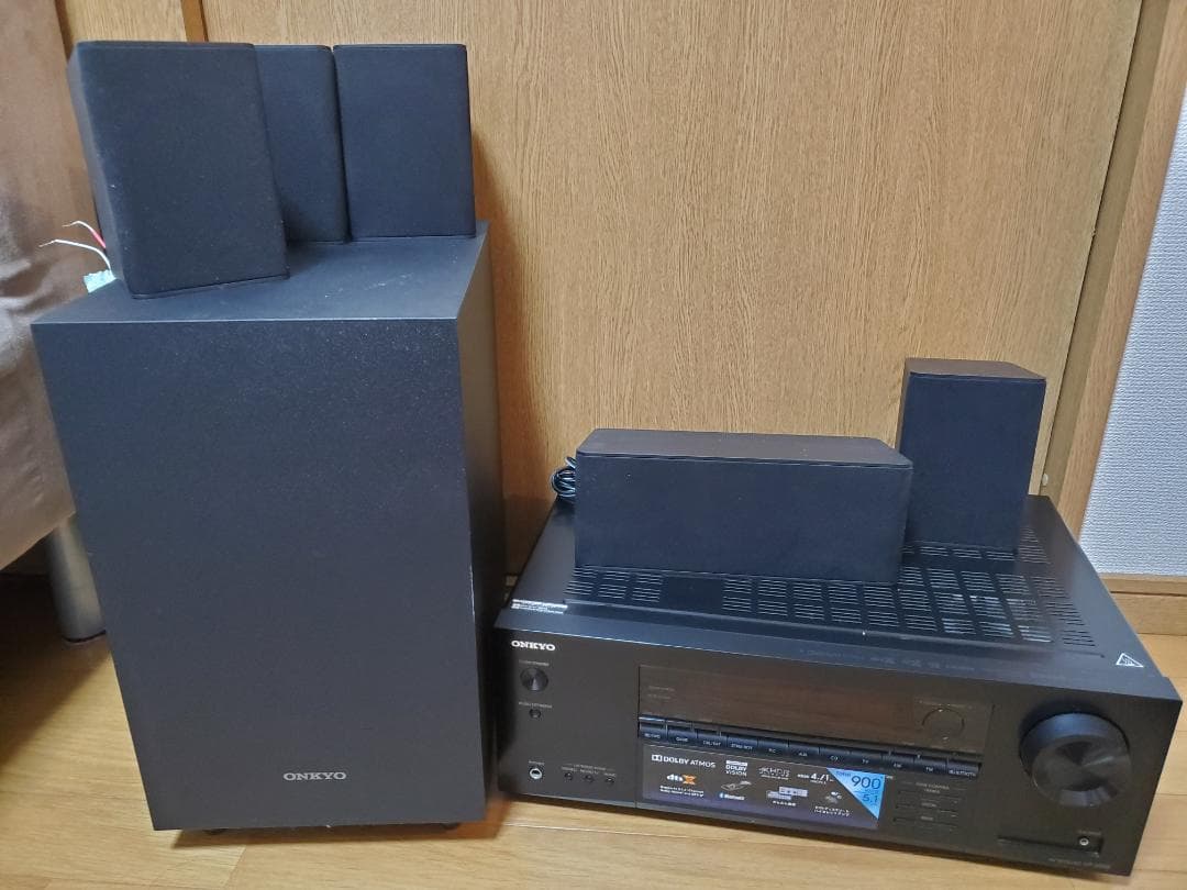 ONKYO HT-R398 5.1ch サラウンド　ホームシアター　フルセット