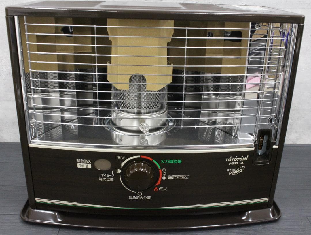 ▲未使用トヨトミ 石油ストーブ RS-D29B ブラウン 暖房器具