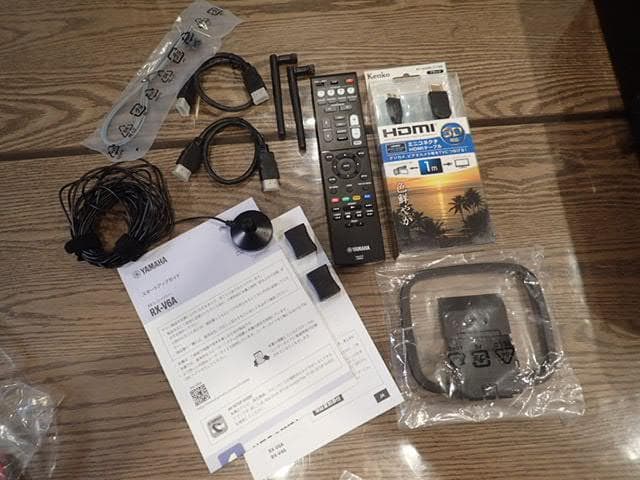 YAMAHA AVアンプ RX-V6A　美品美音快調・付属品多彩・大満足ライフ