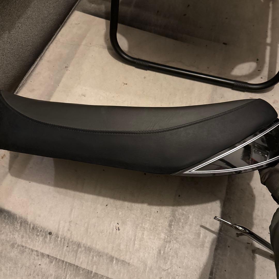 ヨハン　SR400 バイクシート 純正　タンデムバーセット