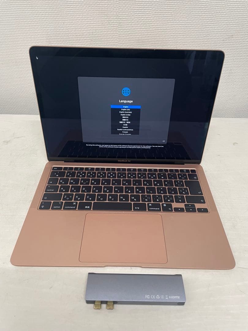 MacBook本体 MacBook Air (M1, 2020) A2337