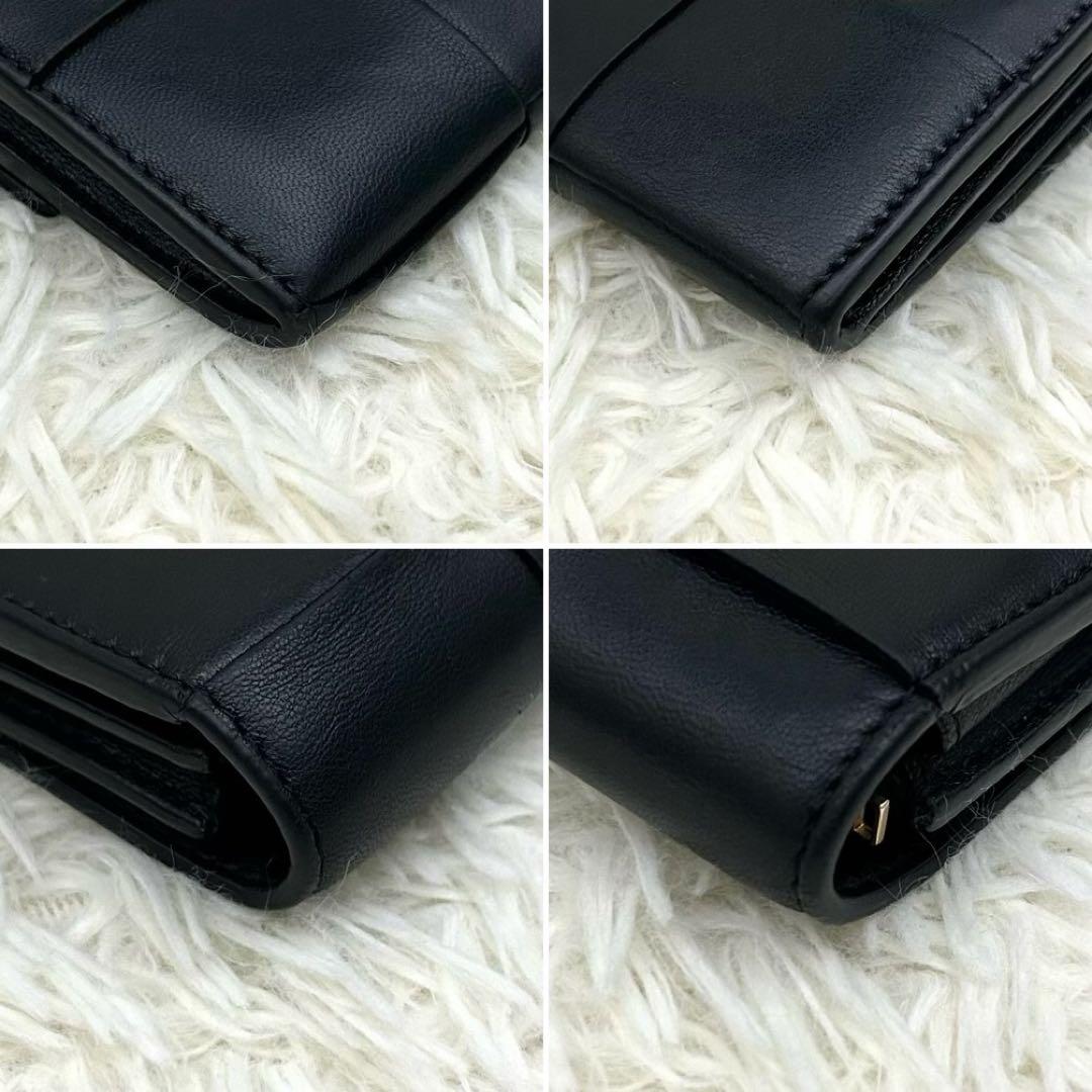 【美品】ICチップ内蔵 BOTTEGA VENETA ボッテガヴェネタ 長財布