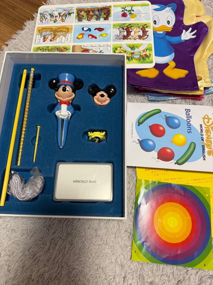 【本日限定価格1/30】DWE ディズニー英語システム【棚もセット！】