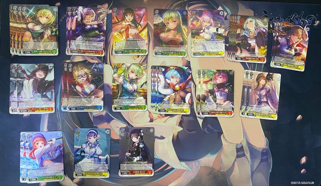 ヴァイスシュヴァルツ　ヘブンバーンズレッド　デッキ　調整パーツ付き