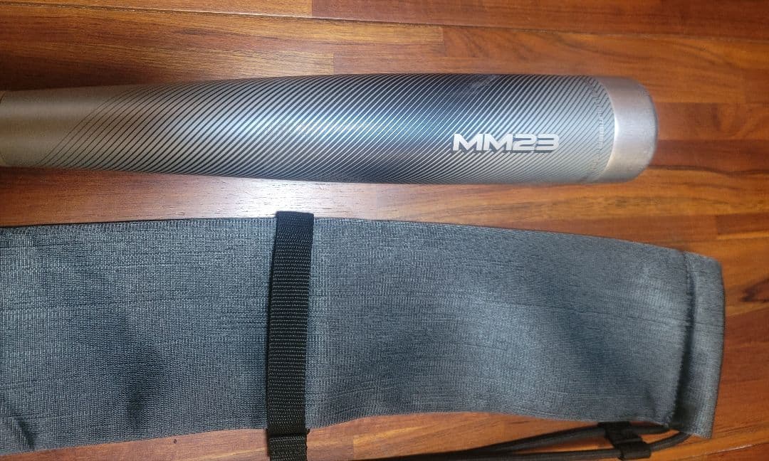 MM23 シルバー 軟式バット バットケース付き