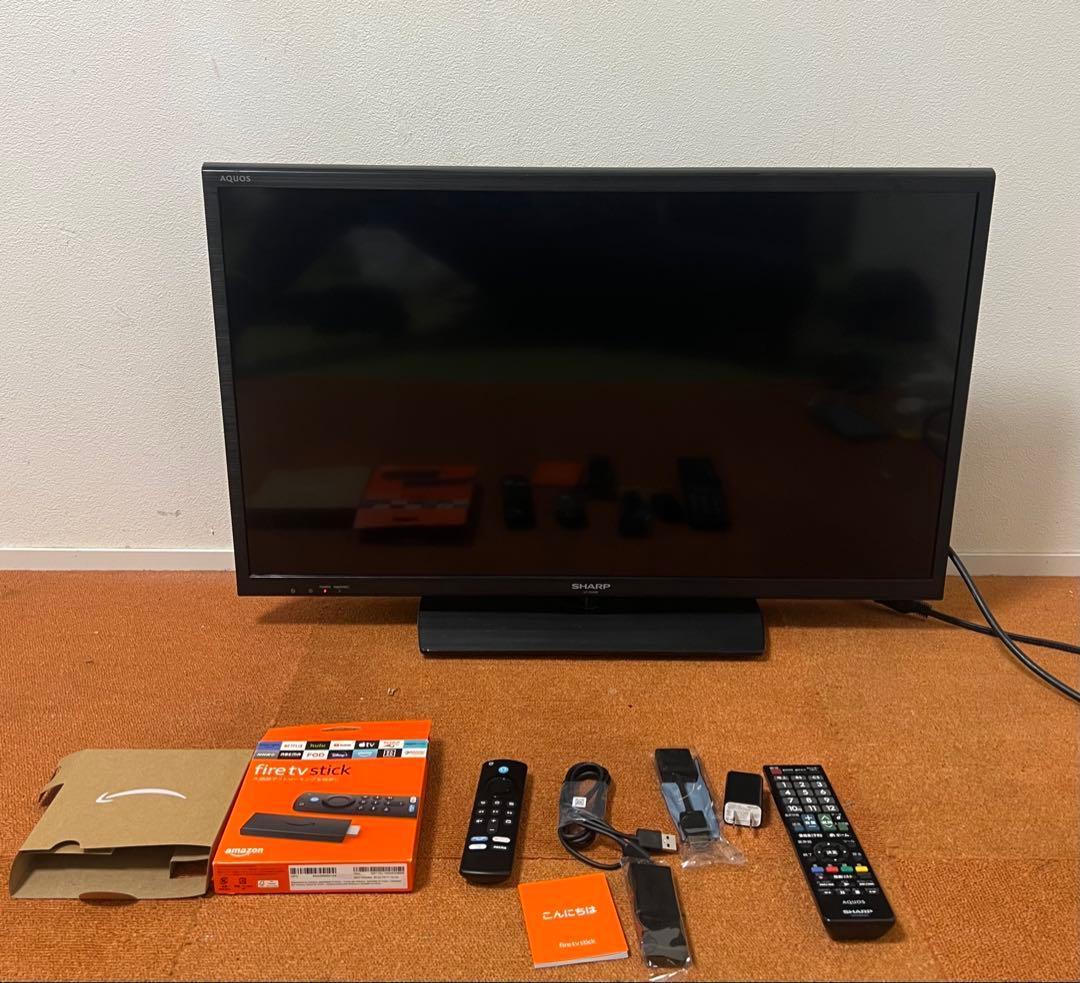 SHARP Fire tv Stick付随 液晶テレビ 32V型 AQUOS