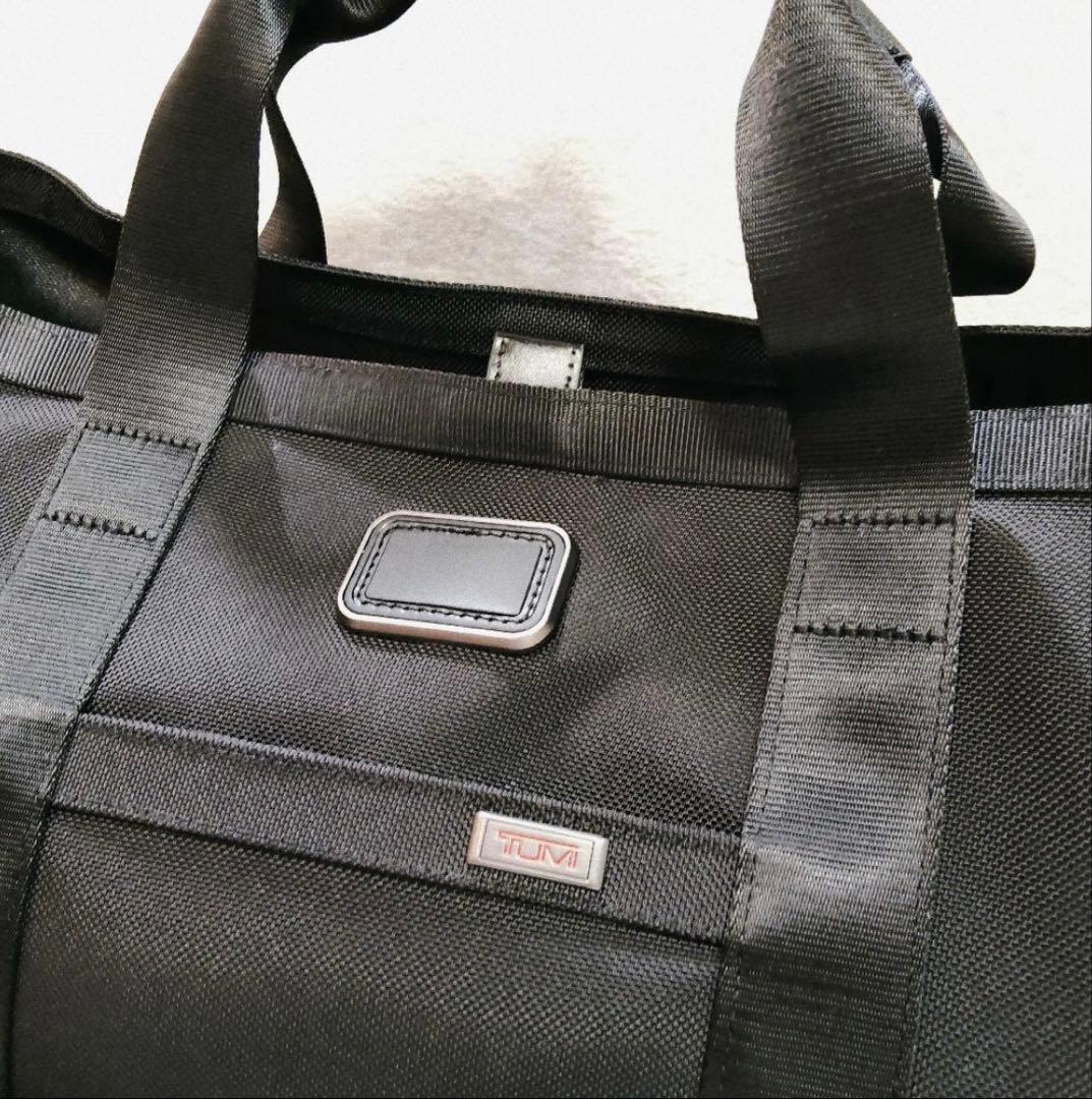 TUMI ALPHAアルファ キャリーオールトート ブラック