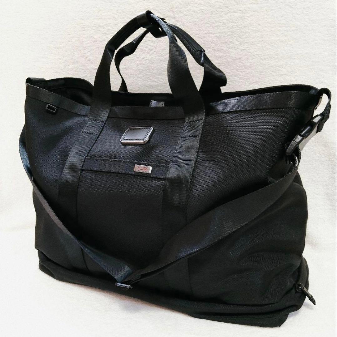TUMI ALPHAアルファ キャリーオールトート ブラック