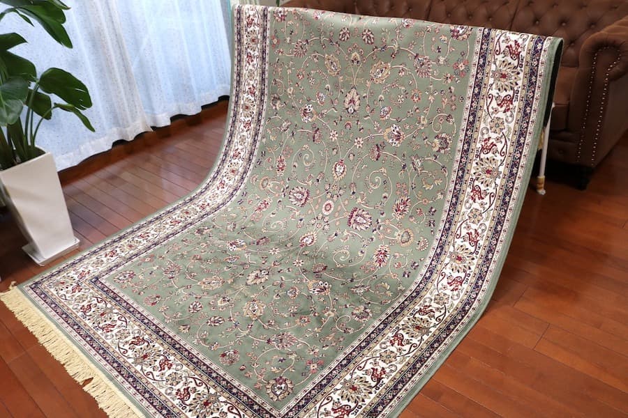 ペルシャ柄絨毯 200×290 新品未使用 大判ラグ カーペット 訳あり