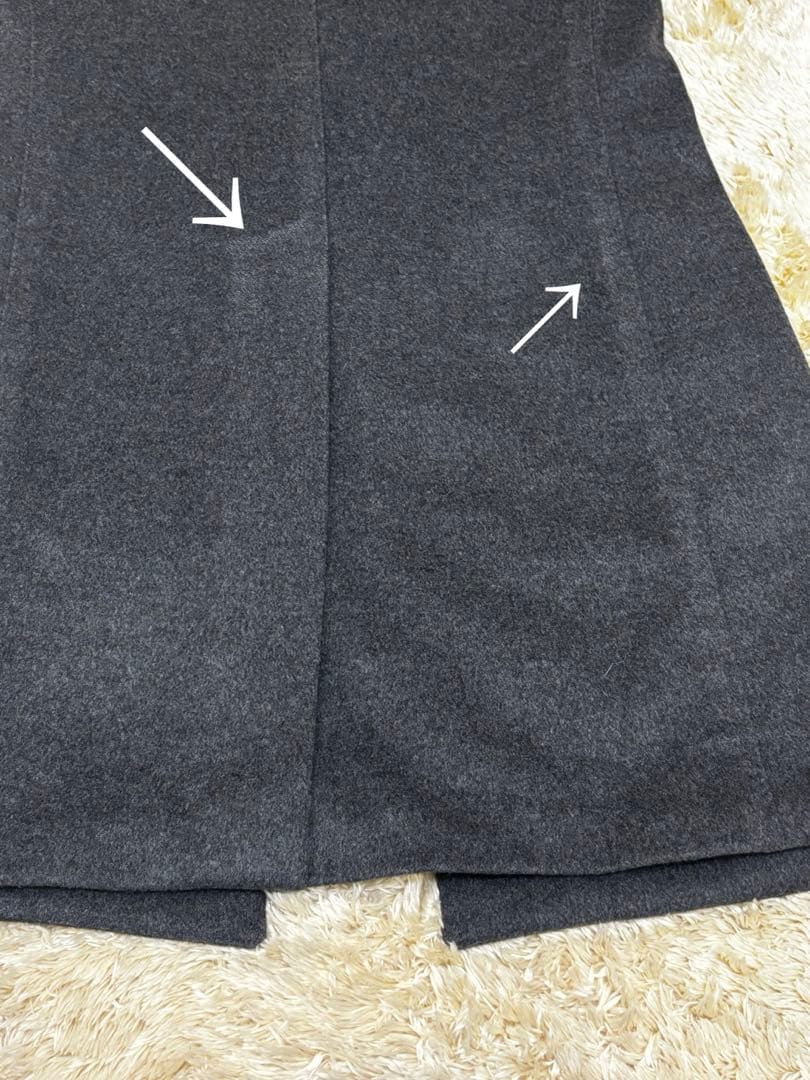 ラルディーニ ウールチェスターコート グレー 44