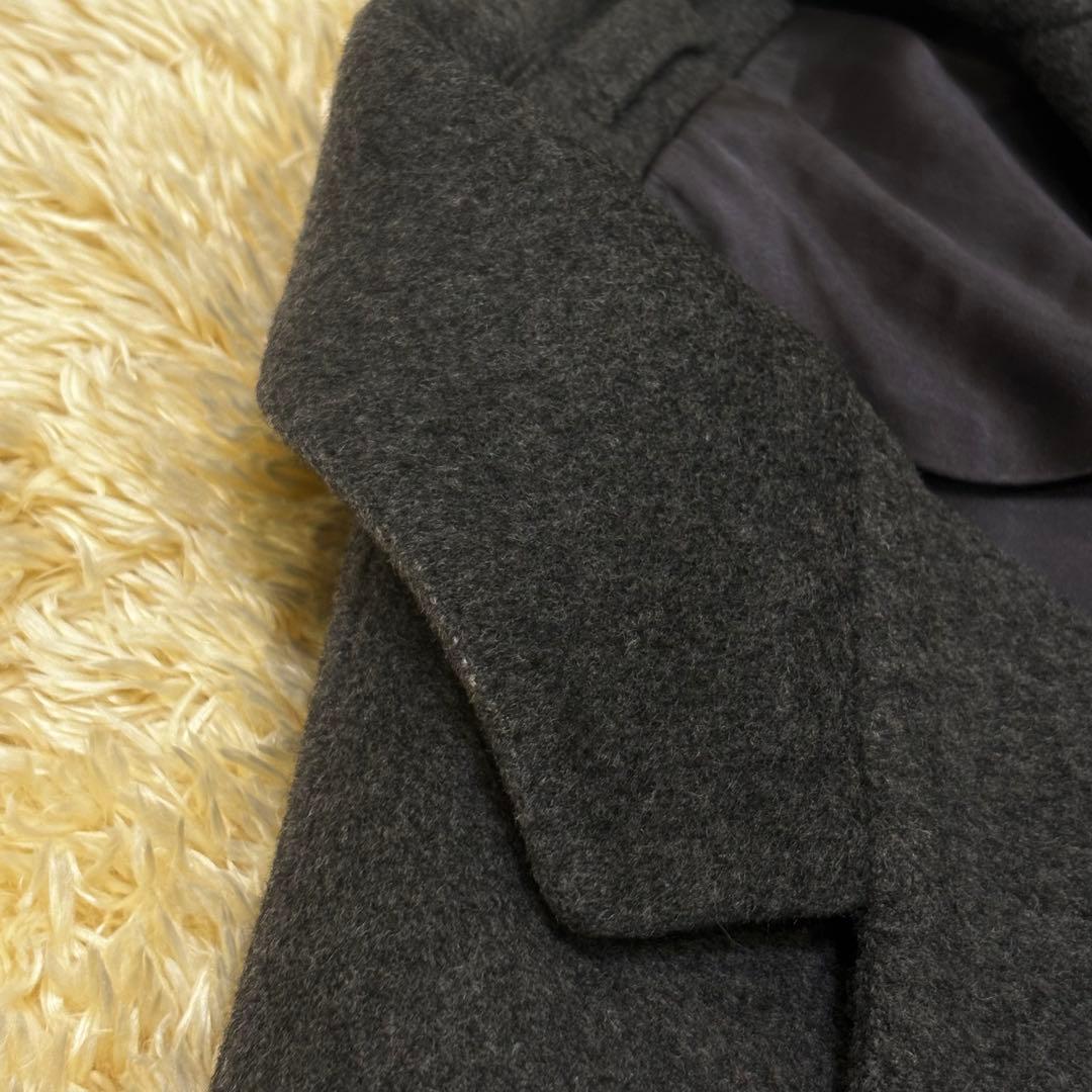 ラルディーニ ウールチェスターコート グレー 44