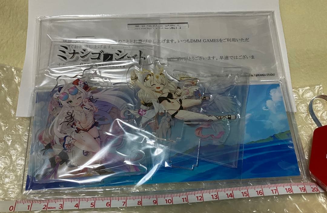 ミナシゴノシゴト　アクリルジオラマ　非売品